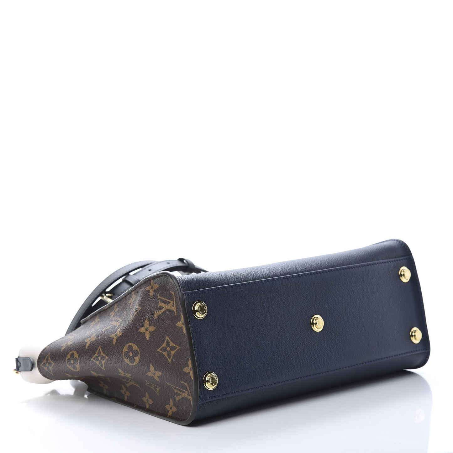 Calfskin Monogram On My Side Marine