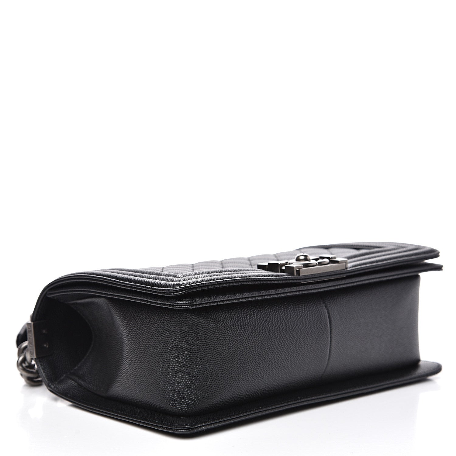 Chanel Caviar Quilted Medium Boy Flap Black 3 of 9