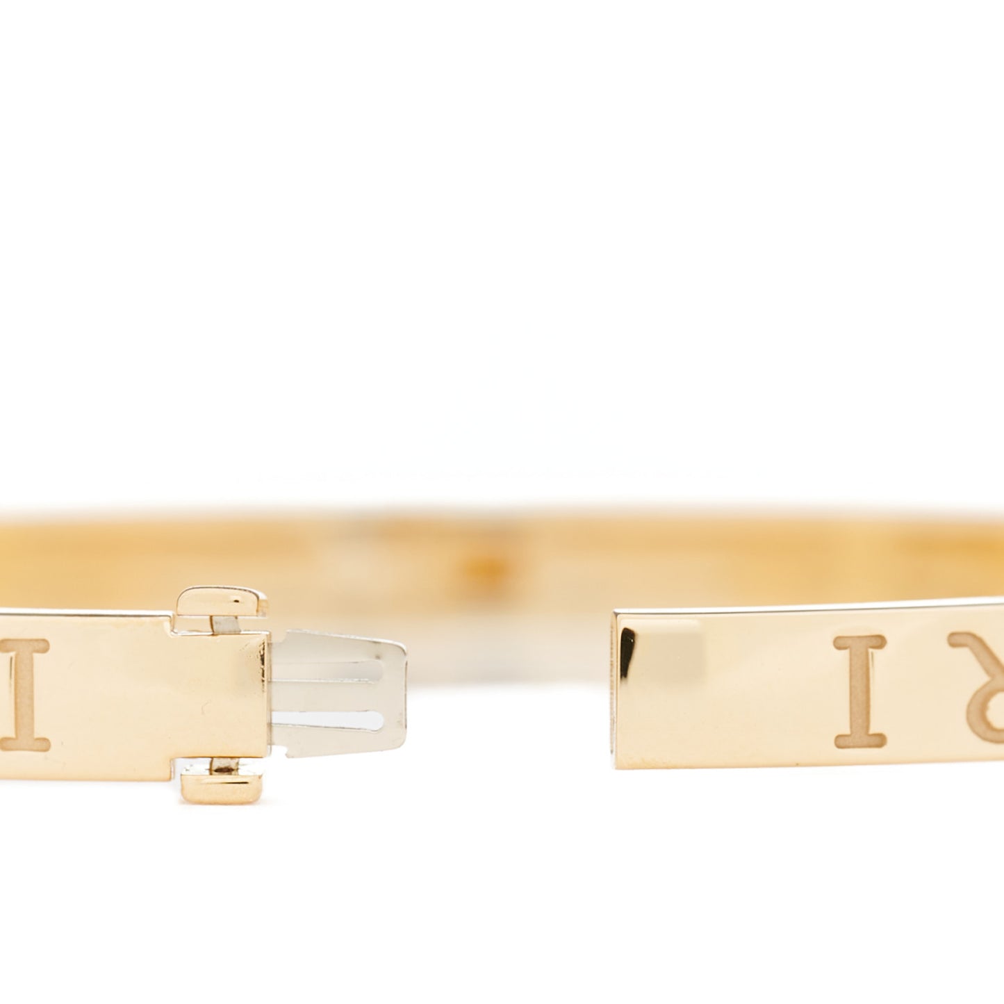 18K Yellow Gold Diamond B.Zero1 Essential Bangle Bracelet L