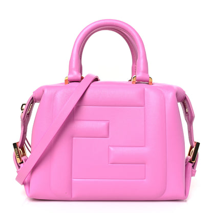 Fendi Nappa FF Mini Cube Bag Rosa 1 of 10