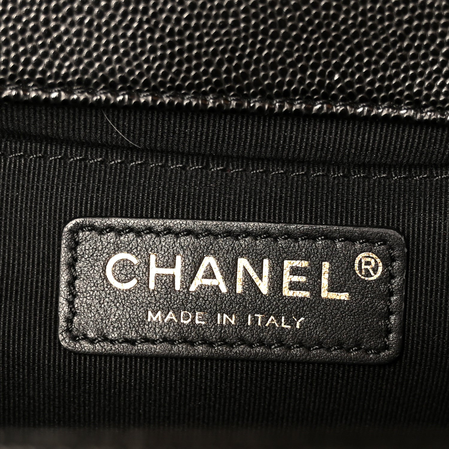 Chanel Caviar Quilted Medium Boy Flap Black 5 of 9