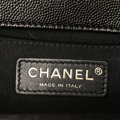Chanel Caviar Quilted Medium Boy Flap Black 5 of 9