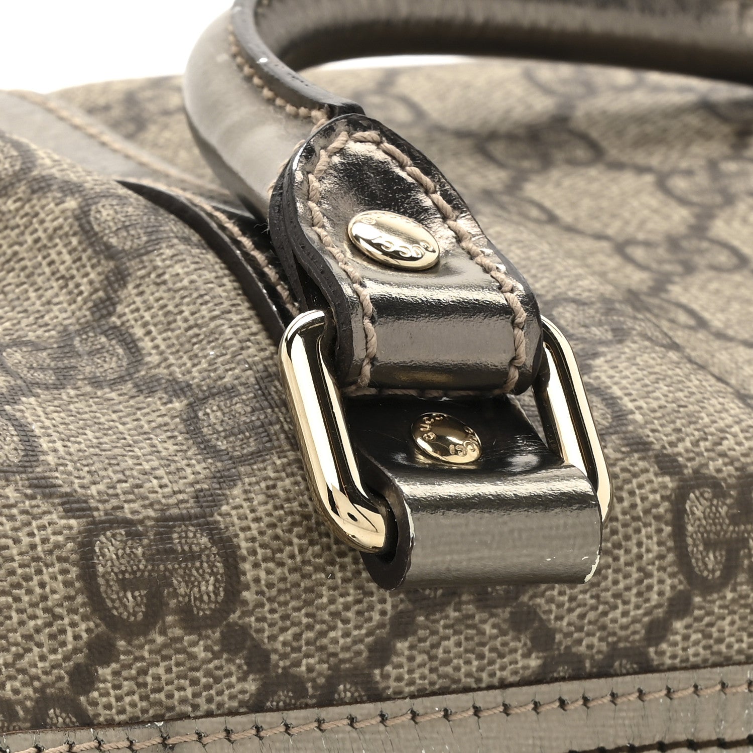 Gucci GG Plus Monogram Small Joy Boston Metallic 12 of 16