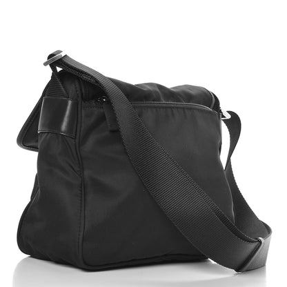 Prada Nylon Vela Messenger Black 3 of 7