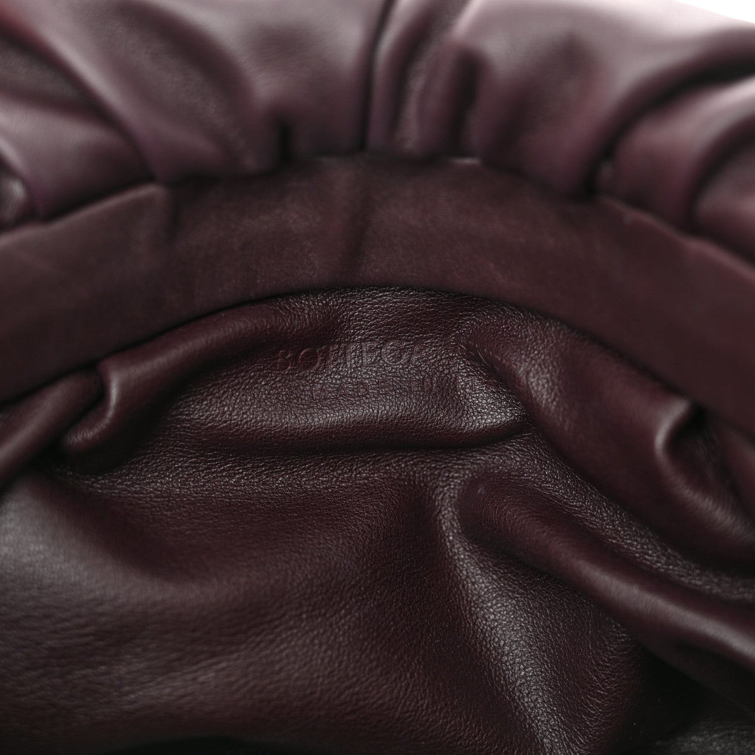 Bottega Veneta Calfskin The Pouch Chain Grape 6 of 10