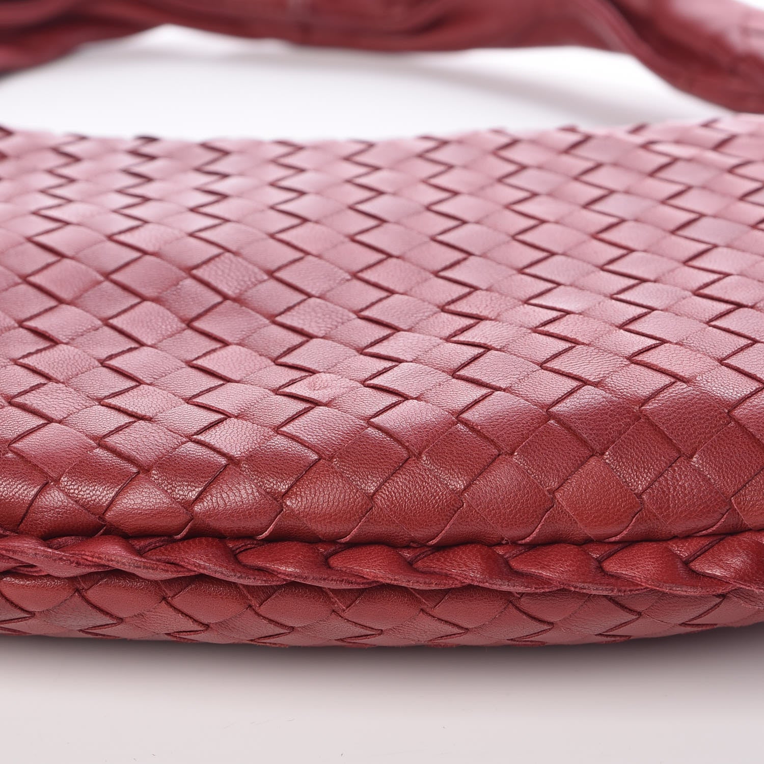 Bottega Veneta Nappa Intrecciato Small Hobo Bordeaux 15 of 15