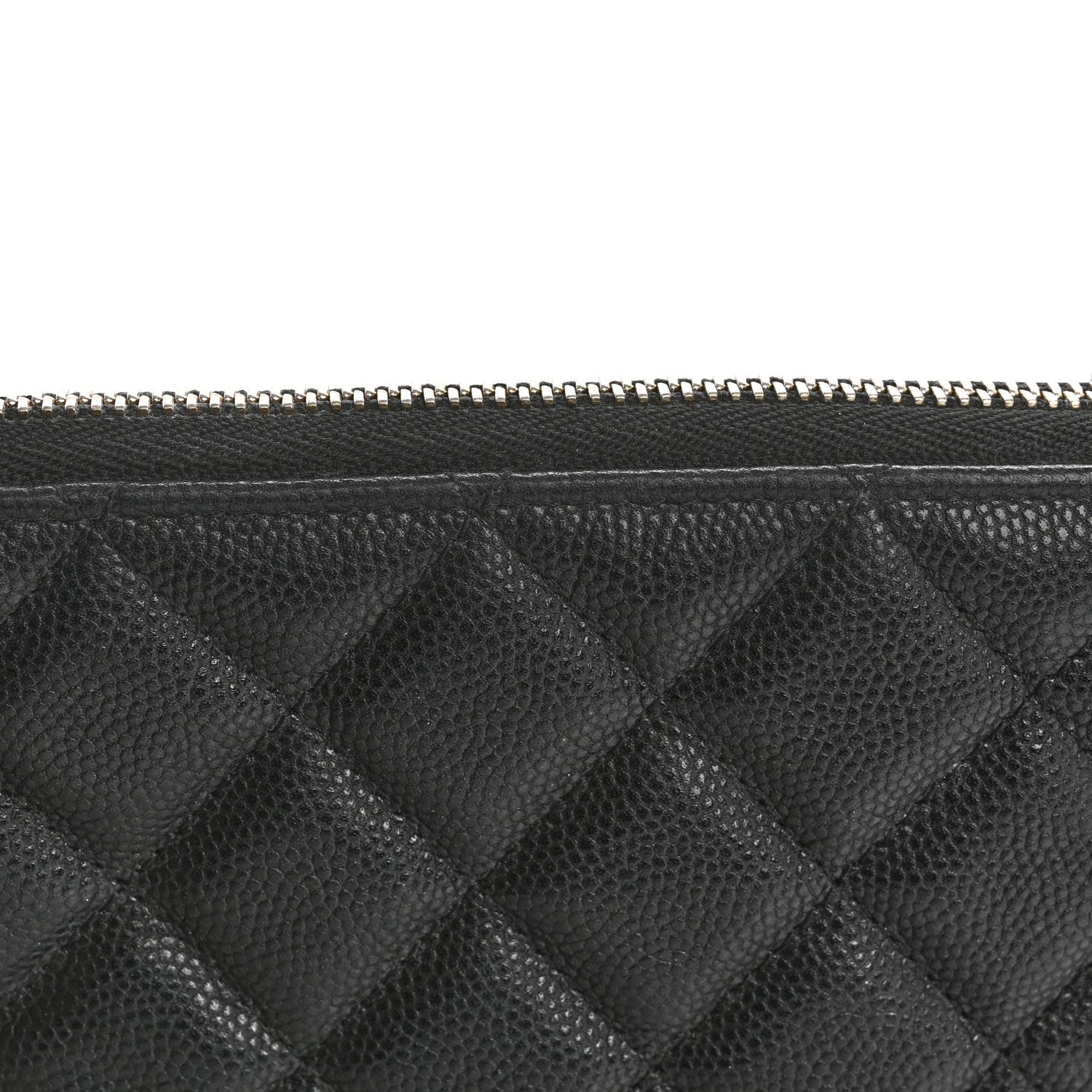 Chanel Caviar Quilted Small Cosmetic Case Black 10 of 12