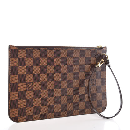 Louis Vuitton Damier Ebene Neverfull MM GM Pochette 3 of 7