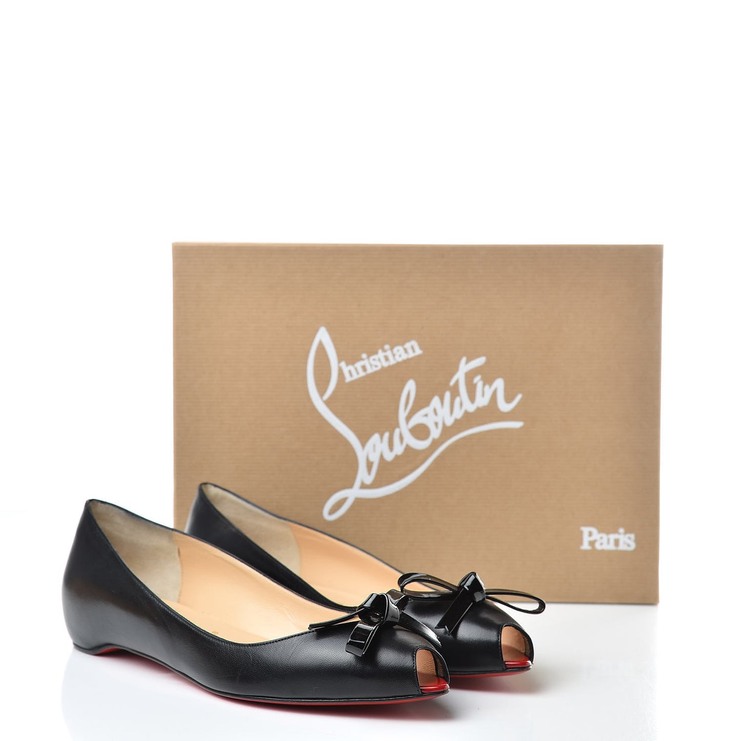 Kid Patent Tibunodo Flats 38.5 Black