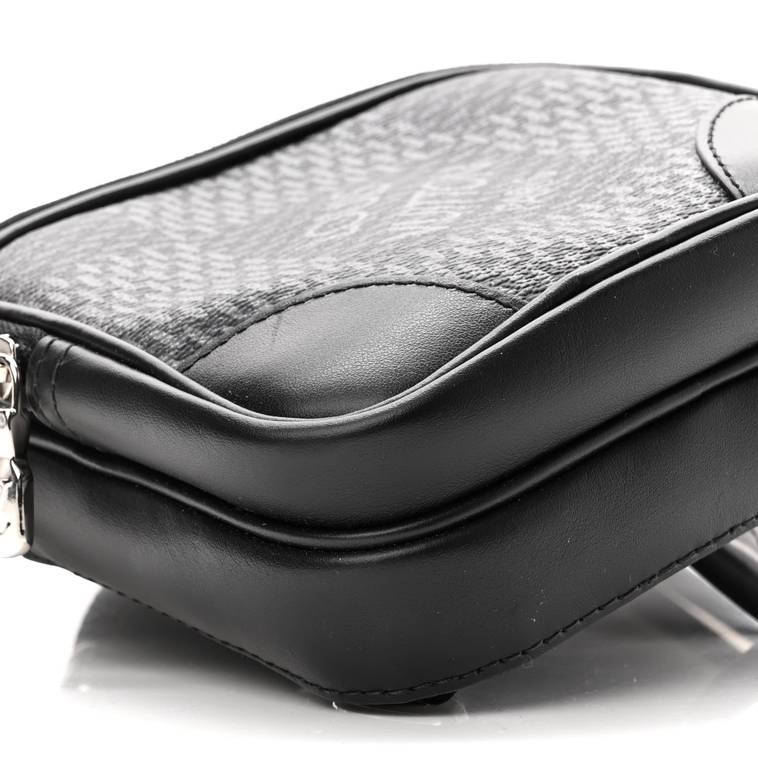Louis Vuitton Damier Graphite 3D Amazone Sling Bag Black 8 of 9