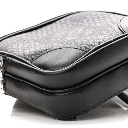 Louis Vuitton Damier Graphite 3D Amazone Sling Bag Black 8 of 9