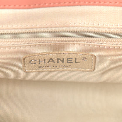 Chanel Washed Lambskin Quilted Medium Chain Around Flap Pink 5 of 8