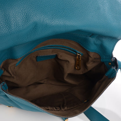 Chloe Calfskin Medium Marcie Top Handle Bag Laguna Blue 6 of 10