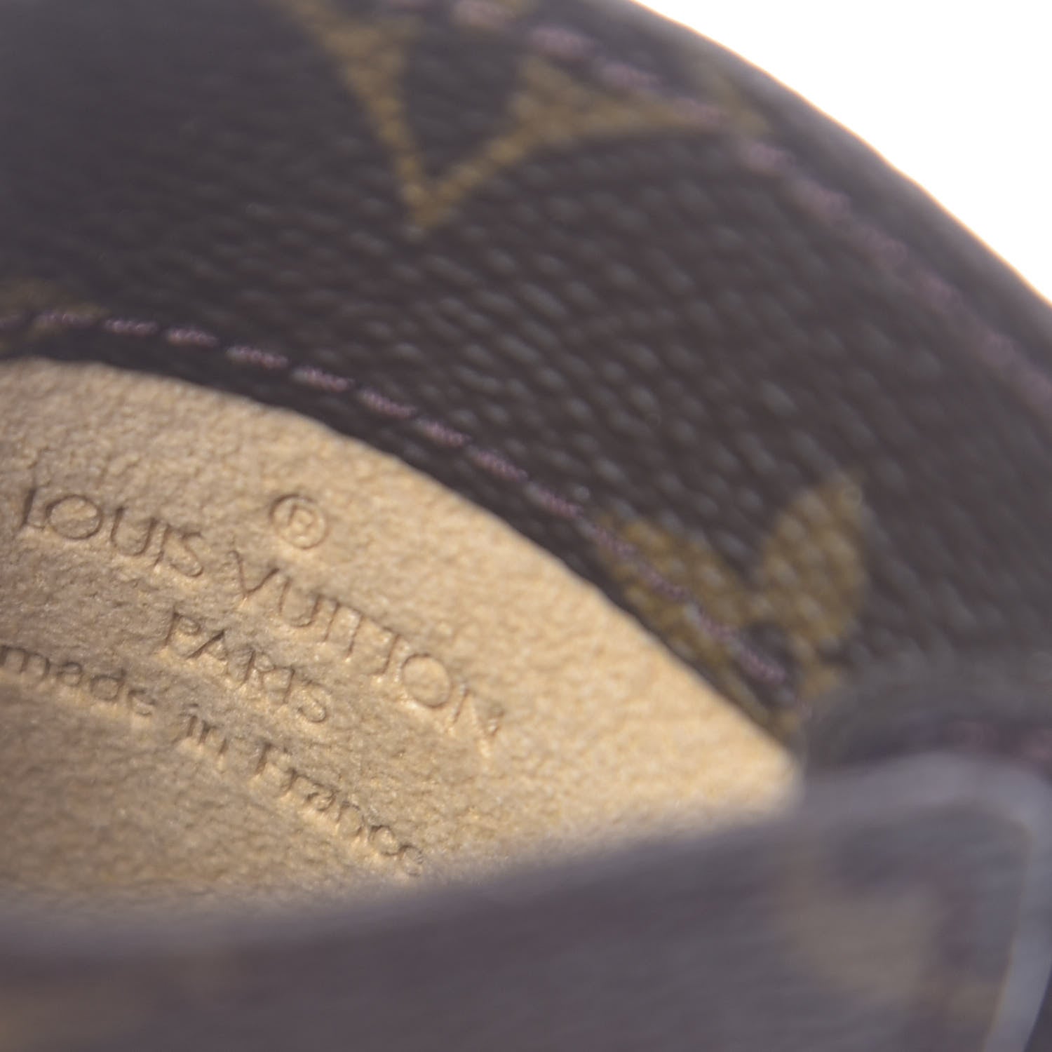 Louis Vuitton Monogram Etui a Lunettes Simple Eyeglass Case 6 of 6