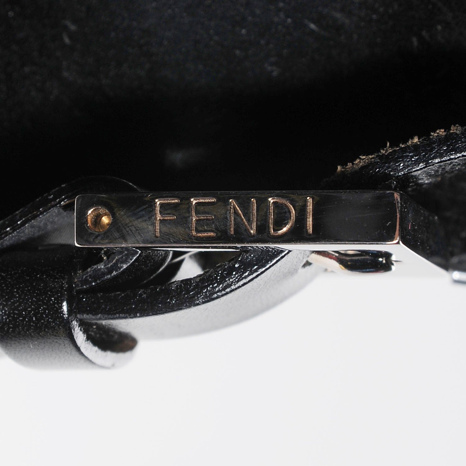 Fendi Beaded Baguette Black 7 of 8