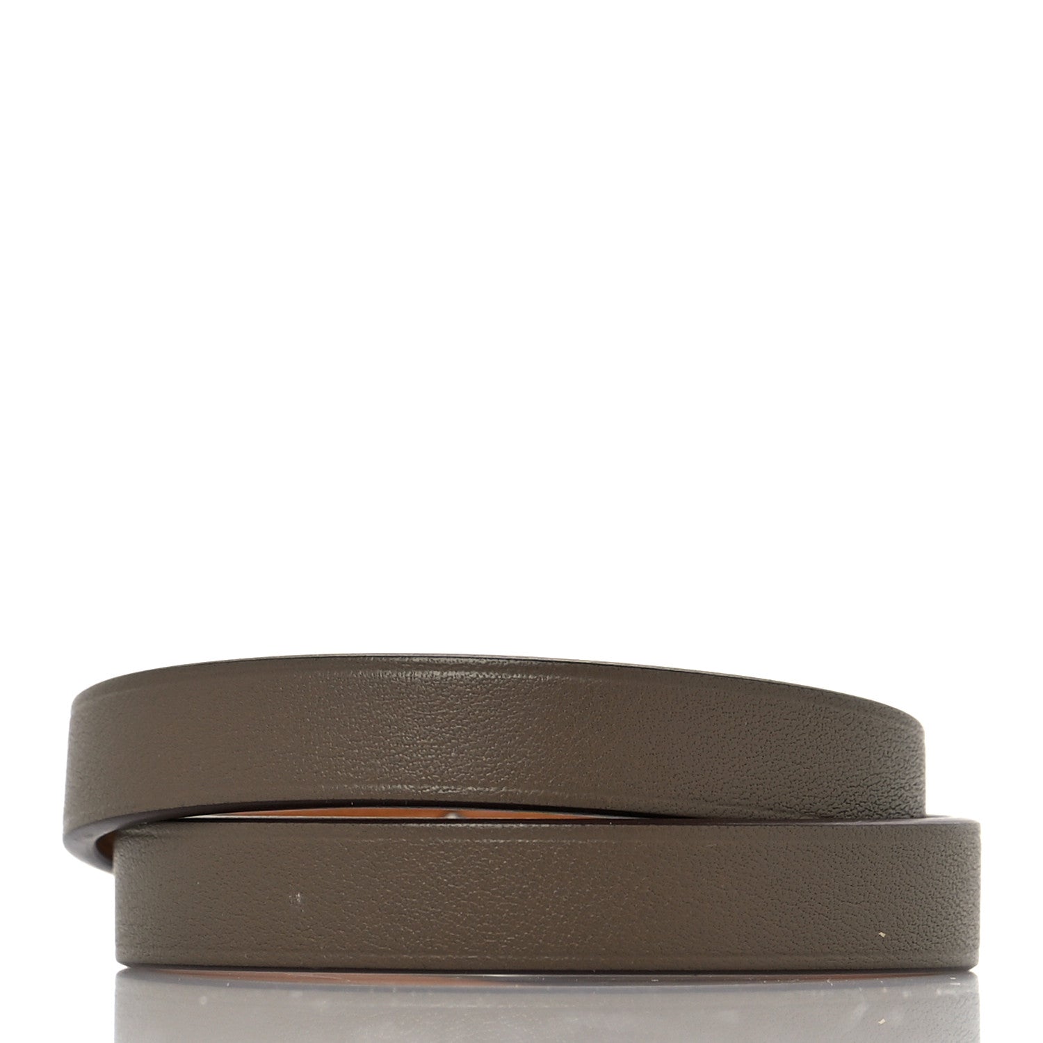 Hermes Swift Kelly Double Tour Bracelet T2 Etain 3 of 7