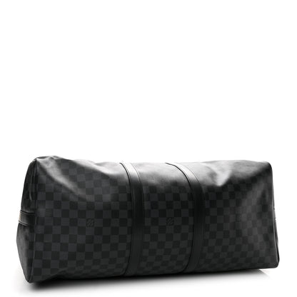 Louis Vuitton Damier Graphite Keepall Bandouliere 55 3 of 15