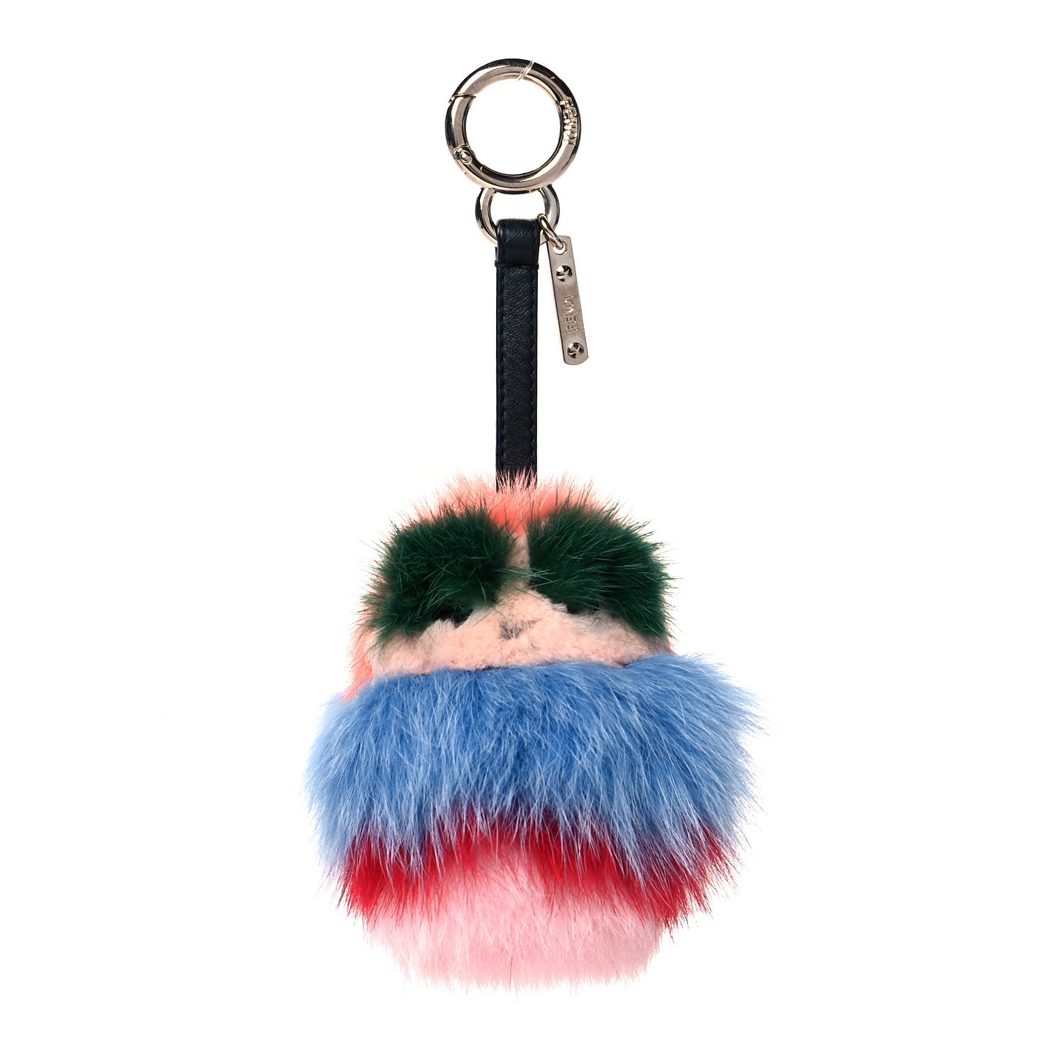 Fendi Mink Fox Fur Kid Monster Bag Bug Charm Multicolor 1 of 5