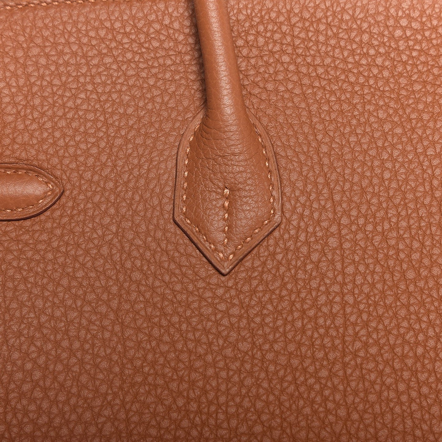 Togo Swift Officier Birkin 25 Gold Ambre