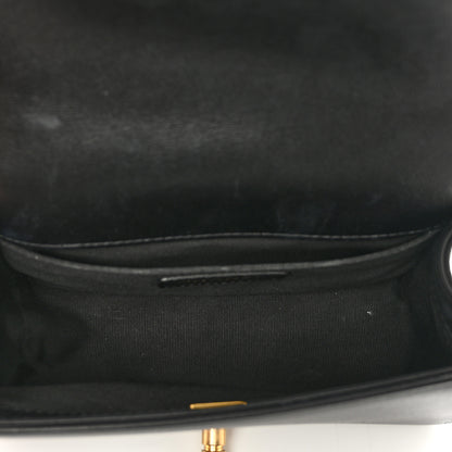 Chanel Lambskin Quilted Small Boy Flap Black 6 of 11