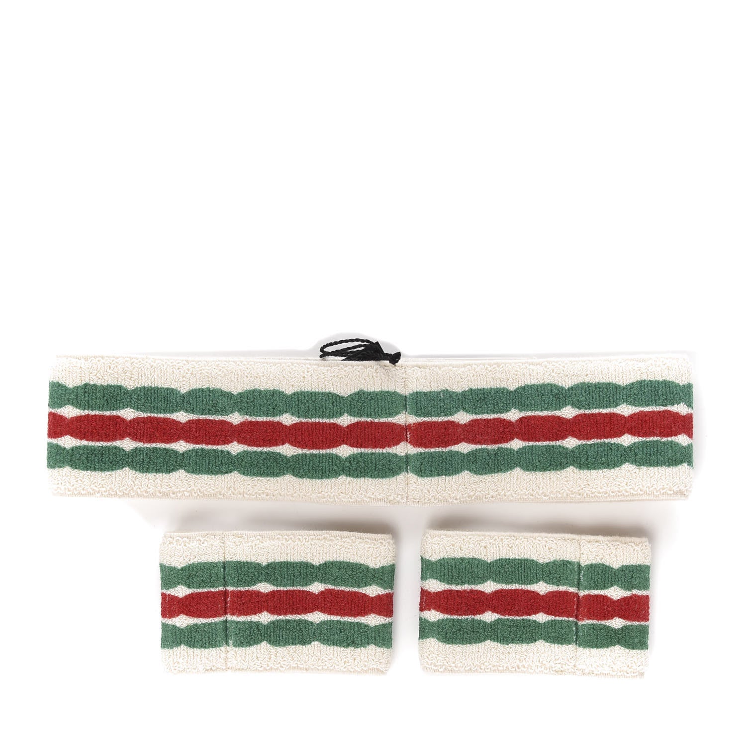 Gucci Cotton Interlocking G Headband and Wrist Set M Multicolor 2 of 3
