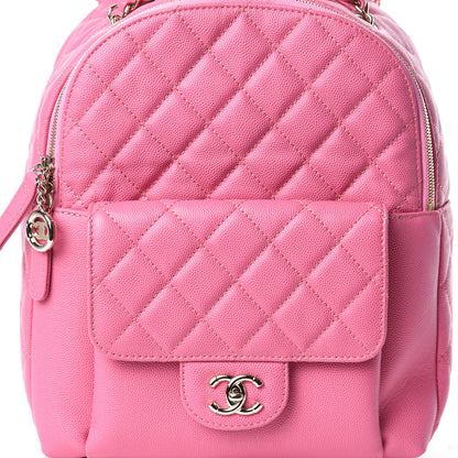 Chanel Caviar Quilted Large CC Day Backpack Pink 8 of 10