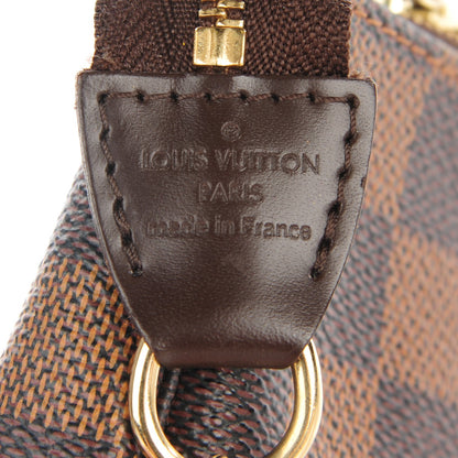 Louis Vuitton Damier Ebene Complice Trunks and Bags Mini Pochette Accessories Red 6 of 8