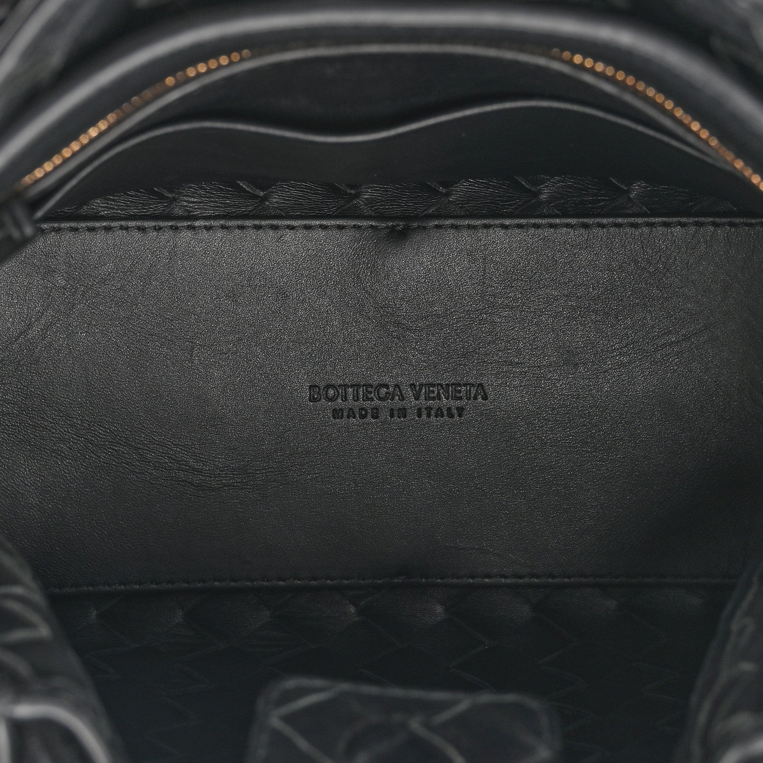 Bottega Veneta Nappa Intrecciato Small Andiamo Shoulder Bag Black 5 of 15