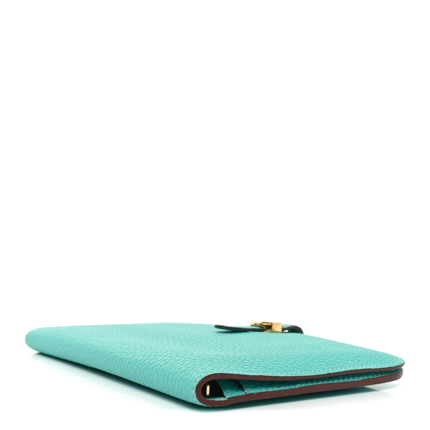 Hermes Togo Dogon Duo Wallet Lagon 4 of 6