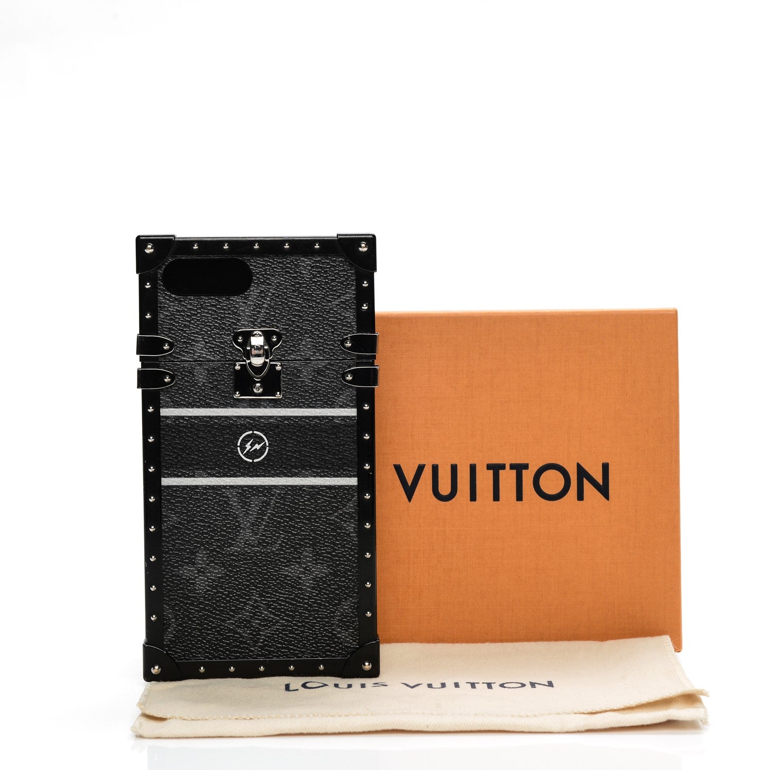 Louis Vuitton X FUJIWARA Monogram Eclipse Flash Eye-Trunk iPhone 7 Plus Case 10 of 10