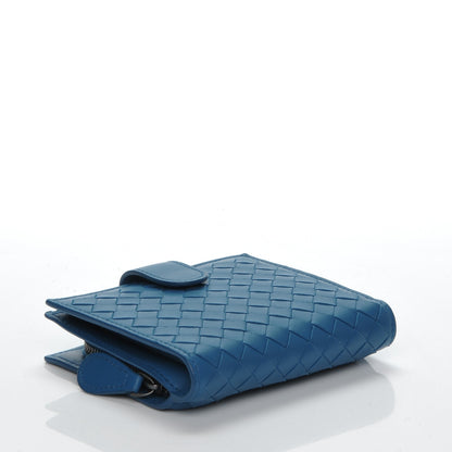 Bottega Veneta Nappa Intrecciato French Flap Wallet Electrique 4 of 6