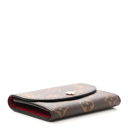 Louis Vuitton Monogram Rosalie Coin Purse Fuchsia 4 of 7