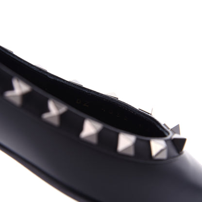 Valentino Garavani Nappa Rockstud Ballerina Flats 36.5 Black 10 of 11