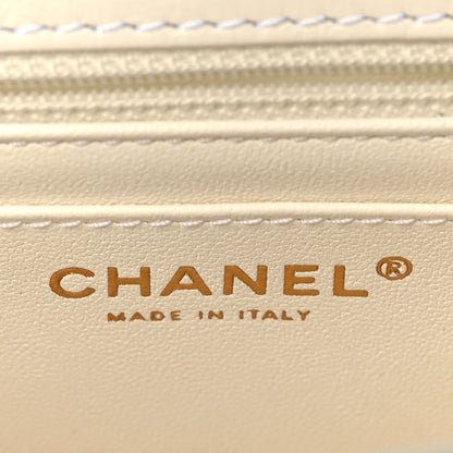 Chanel Aged Calfskin Quilted 2.55 Reissue Mini Flap White 6 of 11