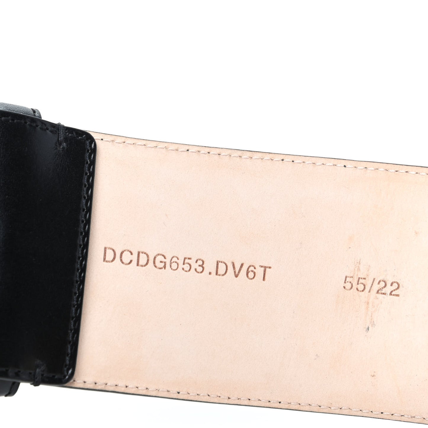 Calfskin Tribute Wide Belt 55 22 Black