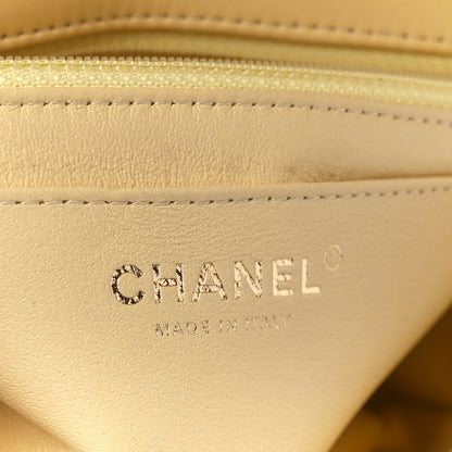 Chanel Lambskin Quilted Mini Rectangular Flap Light Yellow 7 of 11
