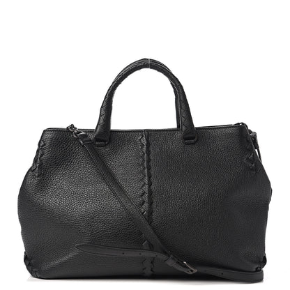 Bottega Veneta Cervo Deerskin Braided Tote Black 1 of 10