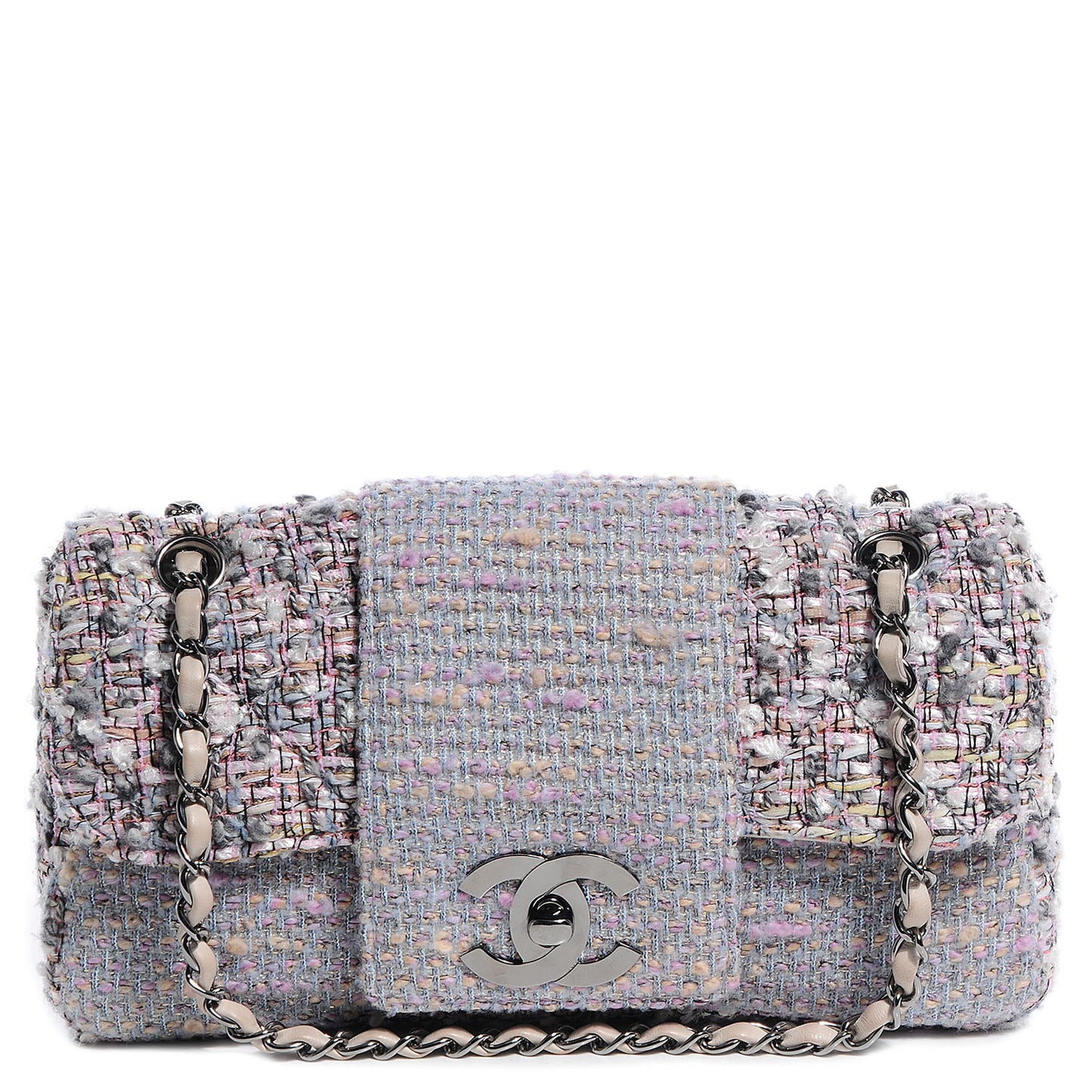 Tweed Fantasy Flap Pink