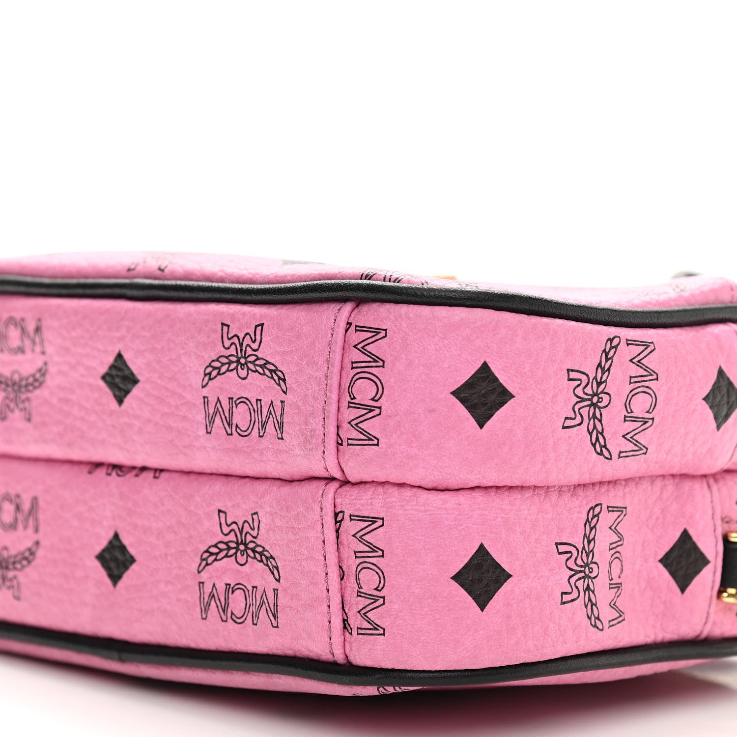 MCM Visetos Mini Camera Crossbody Bag Pink 11 of 12