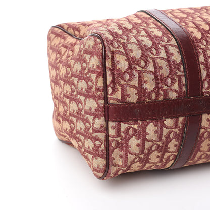 Christian Dior Monogram Boston Burgundy 12 of 16