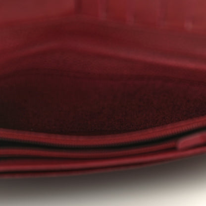 Chanel Caviar Timeless CC Yen Wallet Bordeaux 16 of 22