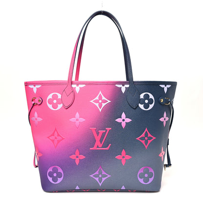 Louis Vuitton Monogram Giant Spring In The City Neverfull MM Midnight Fuchsia 3 of 10