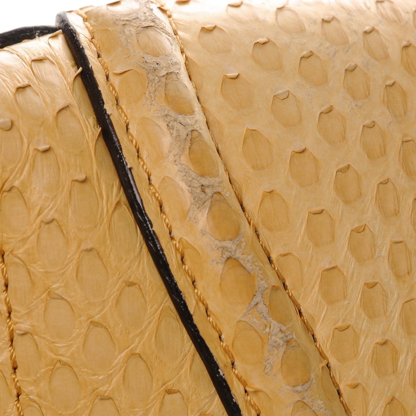 Python Mini Luggage Beige