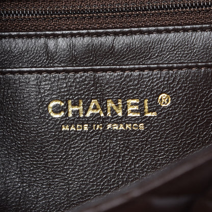 Chanel Lambskin Quilted Jumbo Single Flap Brown 7 of 9