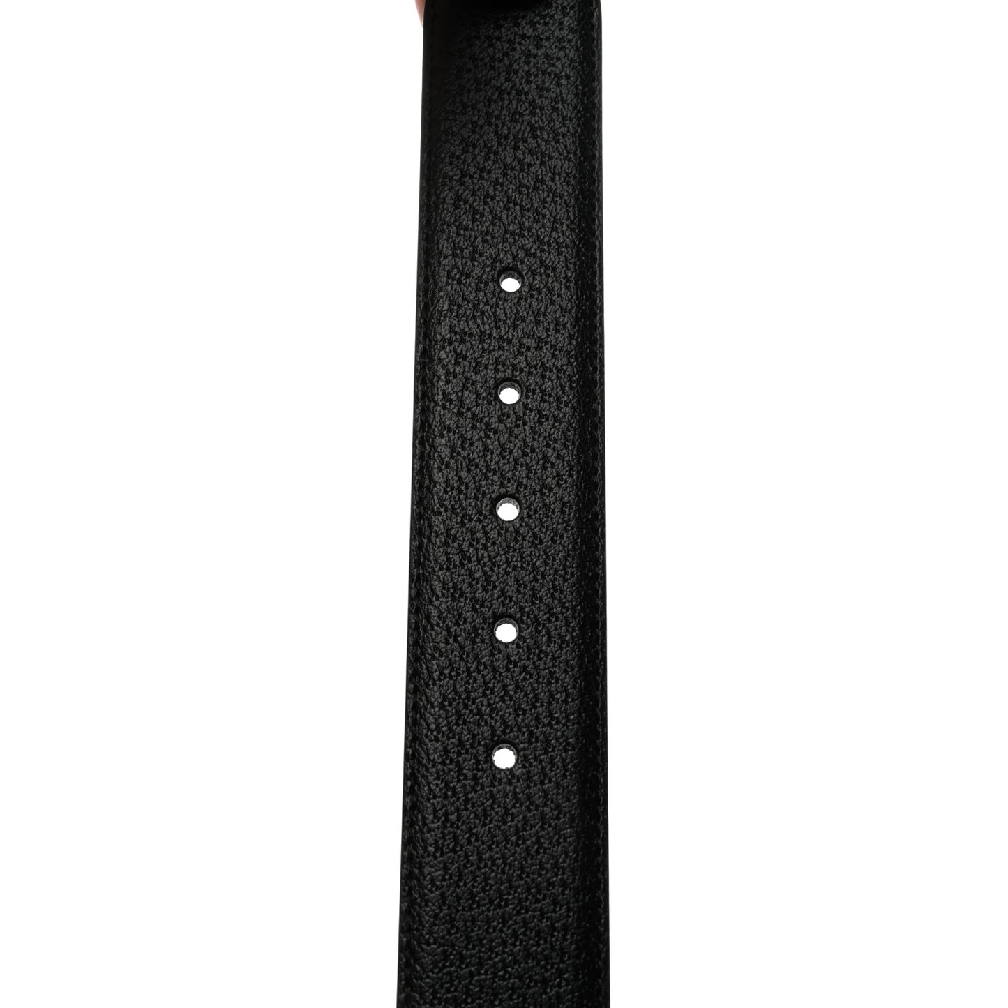 Textured Dollar Calfskin 40mm Belt 85 34 Black