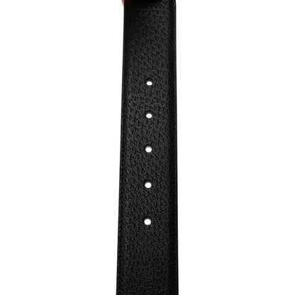 Gucci Textured Dollar Calfskin 40mm Belt 85 34 Black 3 of 6