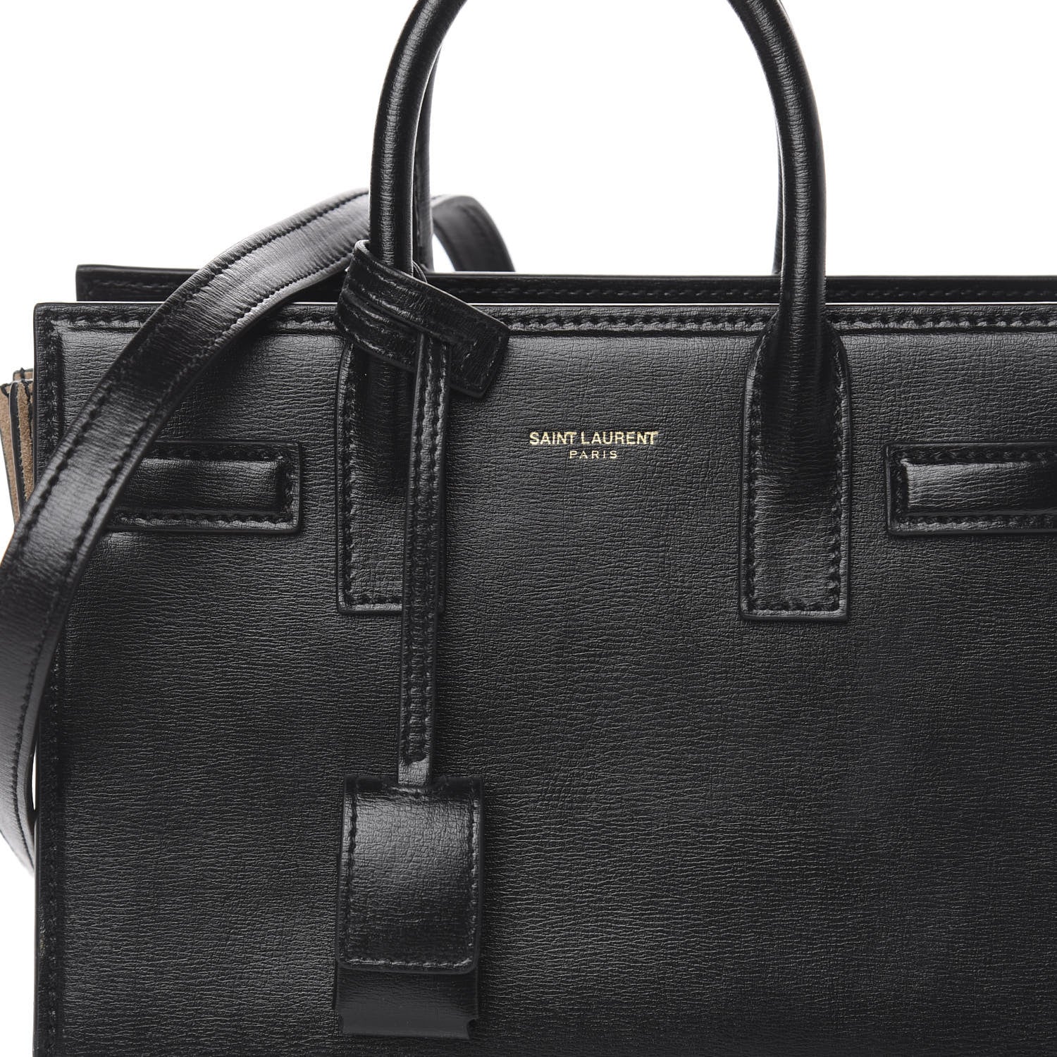 Saint Laurent Calfskin Nano Sac De Jour Black 10 of 10