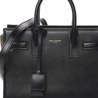 Saint Laurent Calfskin Nano Sac De Jour Black 10 of 10