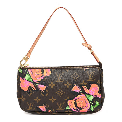 Louis Vuitton Monogram Roses Pochette Accessories 1 of 8