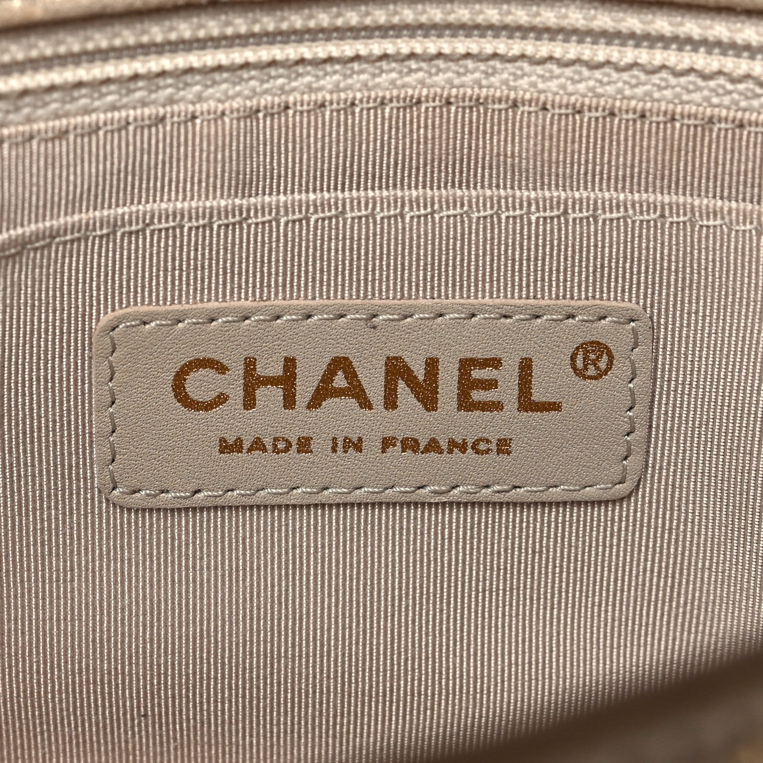 Chanel Iridescent Calfskin Studded Mini Flap Gold 6 of 10